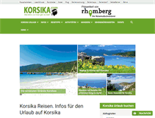 Tablet Screenshot of korsika.com