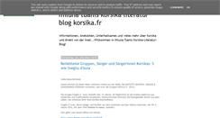 Desktop Screenshot of miluna-tuanis-korsika-literatur-blog.korsika.fr